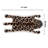  Leopard Bath Mat For Bathroom, Cute Brown Leopard Cartoon Bath Mats, Non Slip Animal Shaped Absorbent Bathtub Rug Plush Shower Rugs-1337966555
