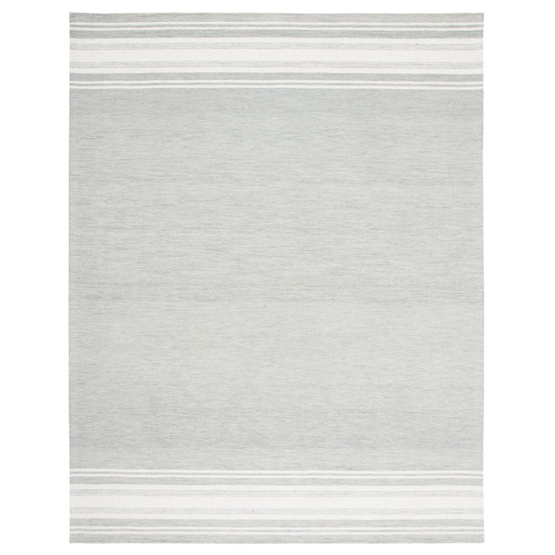 Cecilia Handmade Tufted Wool Ivory Area Rug, Rectangle 3' x 5'