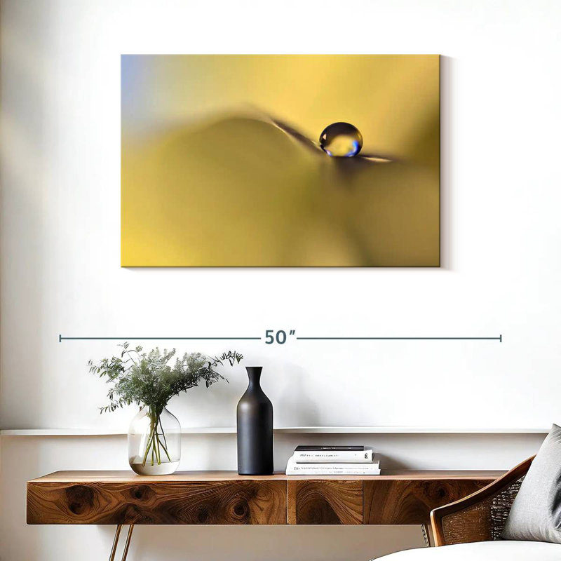 Drop Me On A Leaf, 24" H x 36" W