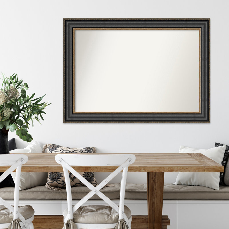Miroir d'appoint mural Evannah, H 30 po x l 42 po
