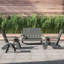 Ensemble de conversation à chaises multiples 4 pièces Byrnes-278446290