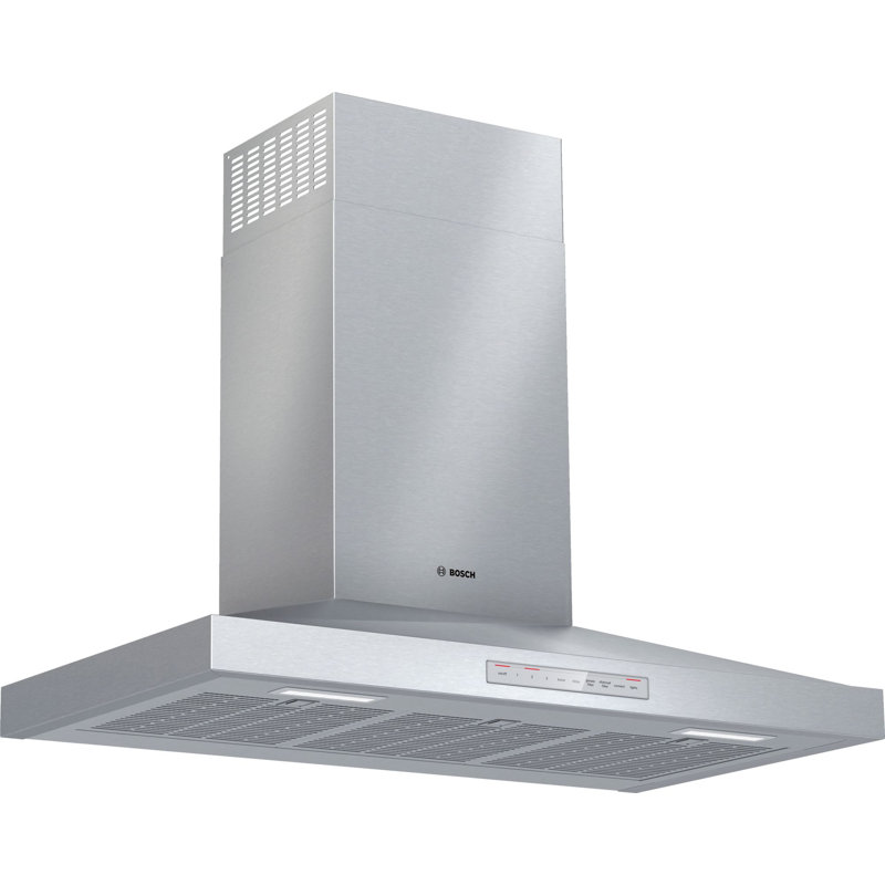 500 Series 30" 600 CFM Convertible Wall Mount Range Hood in Stainless Steel with Wi-Fi, 36