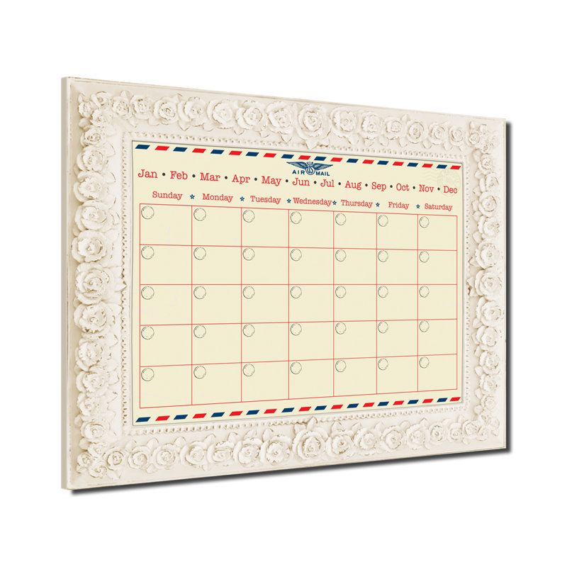 Calendrier mural mural, 16" H x 20" W x 0.75" D