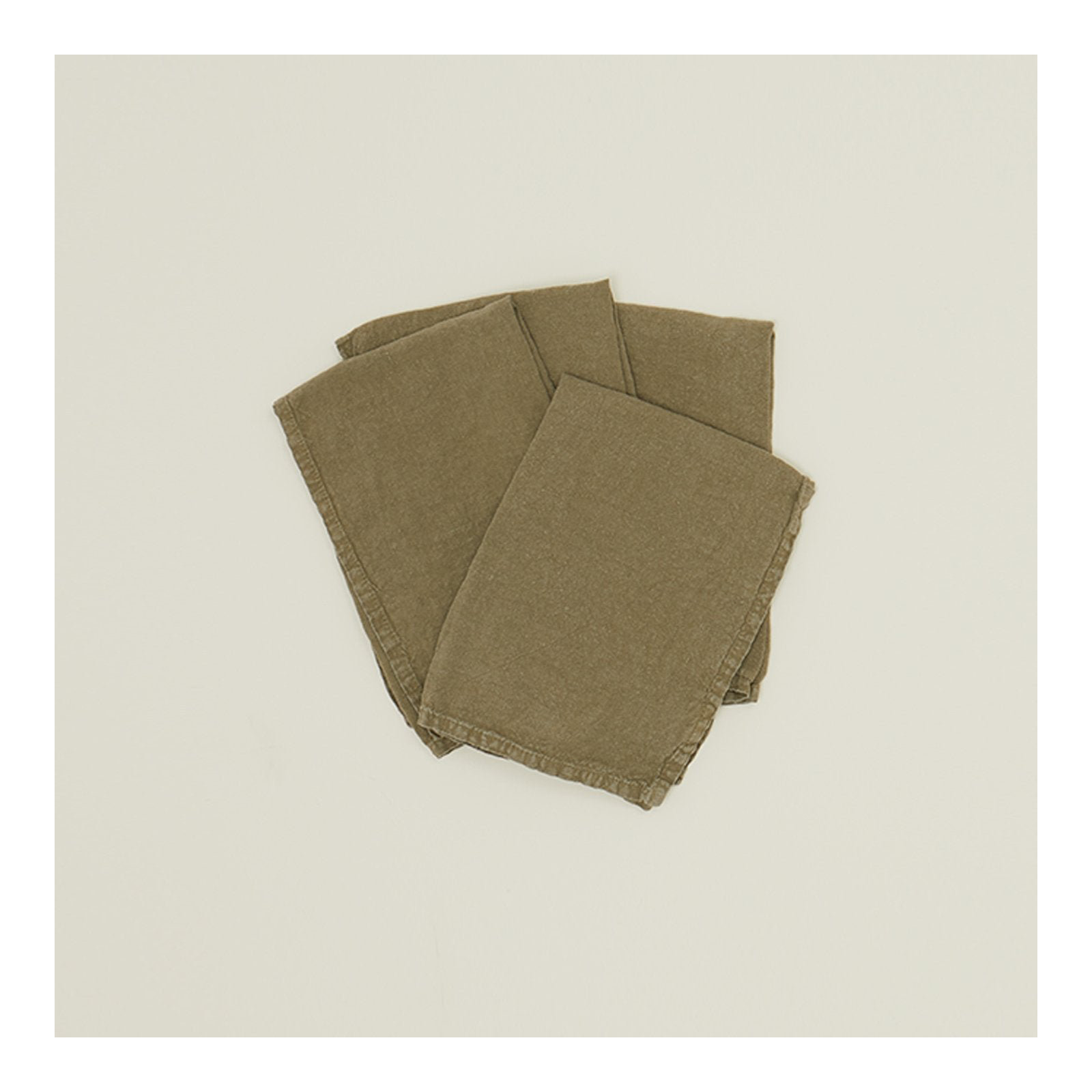 Simple Linen Napkin, Olive