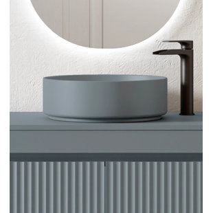 Lucena Bath 14.5'' Ceramic Circular Bathroom Sink