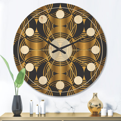 Horloge murale Art Deco