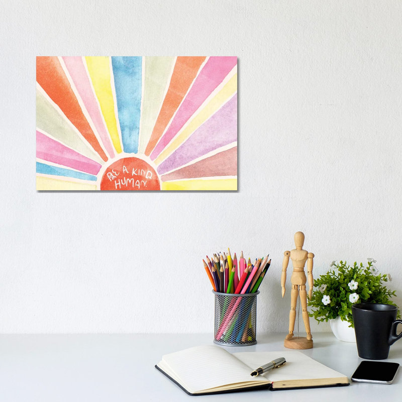 Human Kind II by Jennifer Paxton Parker - Wrapped Canvas Painting, 20.32 cm H x 30.48 cm W