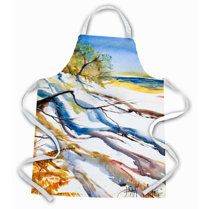 No Pattern Bib Apron