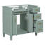 Base de meuble-lavabo simple 35,4 po seulement