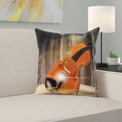 Microsuede Throw Pillow
