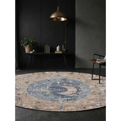 Machine Washable Gray Area Rug
