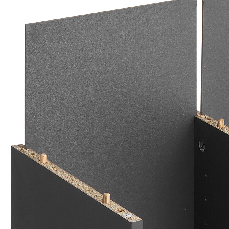 Organisateur de documents avec 36 compartiments, tablettes réglables et fabrication en bois durable pour une gestion efficace des documents de bureau, de maison ou de classe.