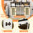 Versatile Dog Crate Furniture with Multiple Features for Different Sized Dogs-279347197