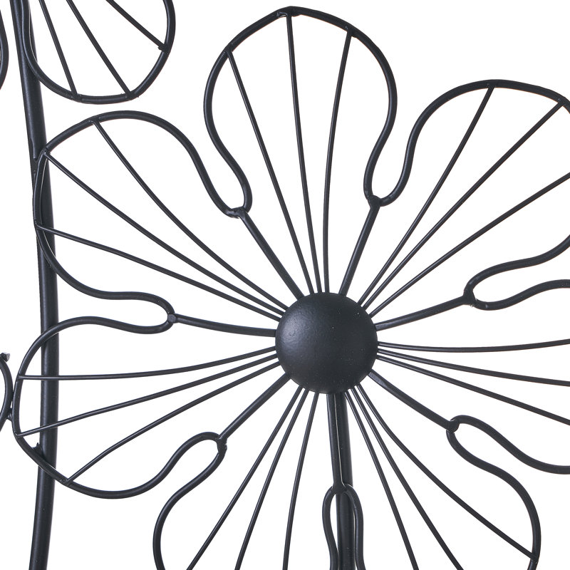 Traditional Plants & Flowers Wall Decor on Metal
