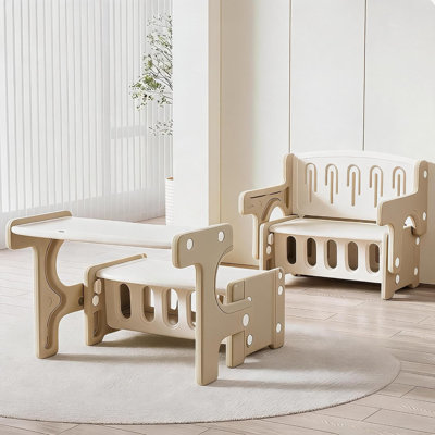 Table et chaise pour enfants 2-en-1