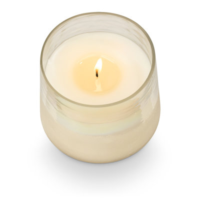 Beautifully Done Driftwood Baltic Glass Candle, 368G