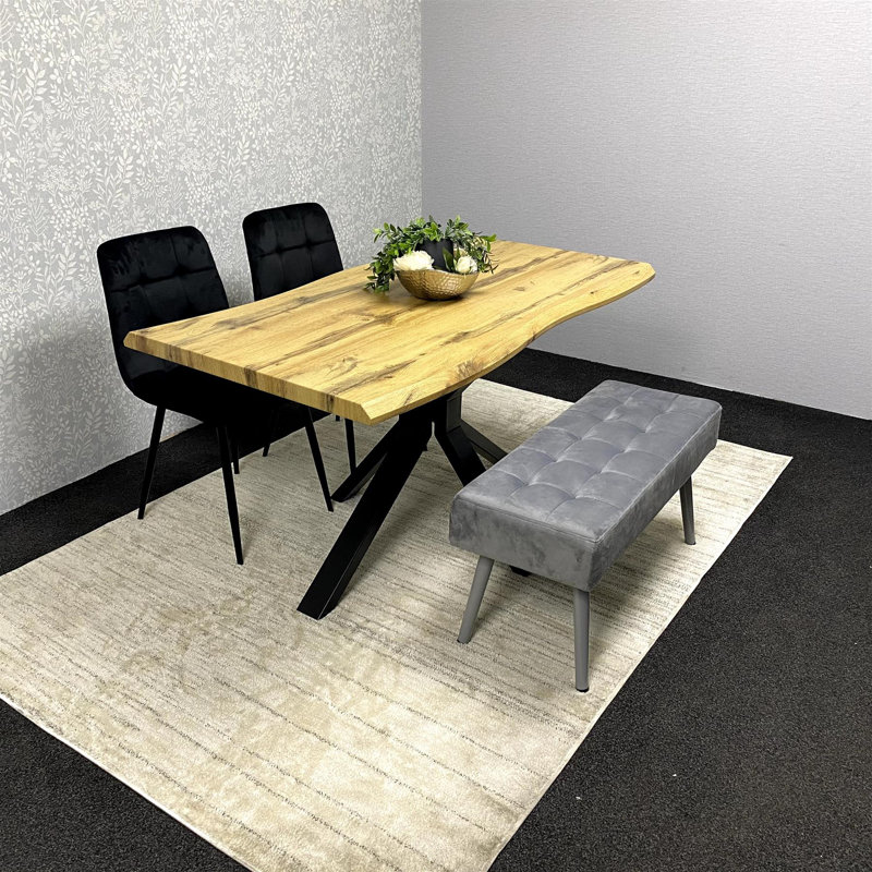 4 - Person Dining Set, Black