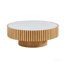 Table basse cylindrique de 35,43 po