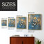 FLORAL Series XL III - reproduction encadrée de qualité supérieure - prête à être accrochée - aucun clou requis-1266708534-1266708535