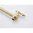 Wall Mount Pot Filler Faucet In Brushed Gold - Foldable Arm, 360 Rotation, Brass, Double Handles For Precise Water Flow Control, Surface Folding Space Saving, To Manage Easily, Treatment-714955942