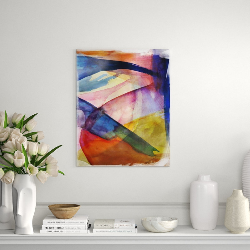 Color Surge I Painting by Emma McCartney, Outdoor, 30" H x 24" W