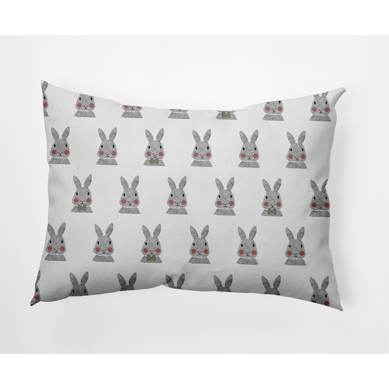 Outdoor Reversible Throw Pillow, Laurel Tree Green