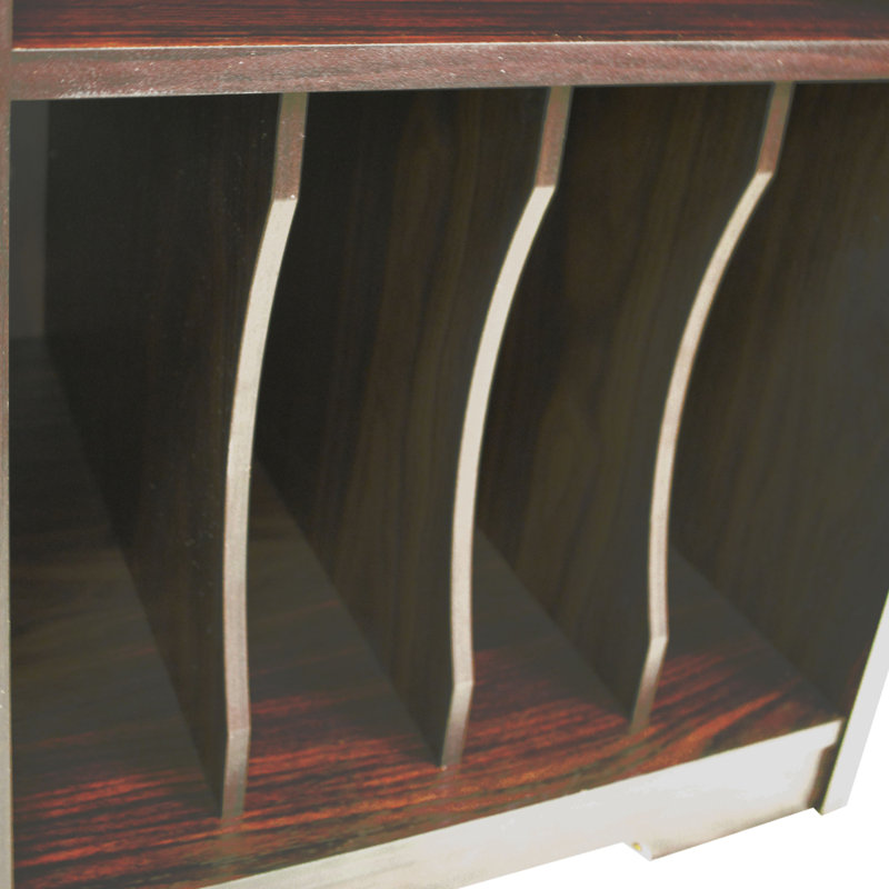 65.3cm H, Walnut