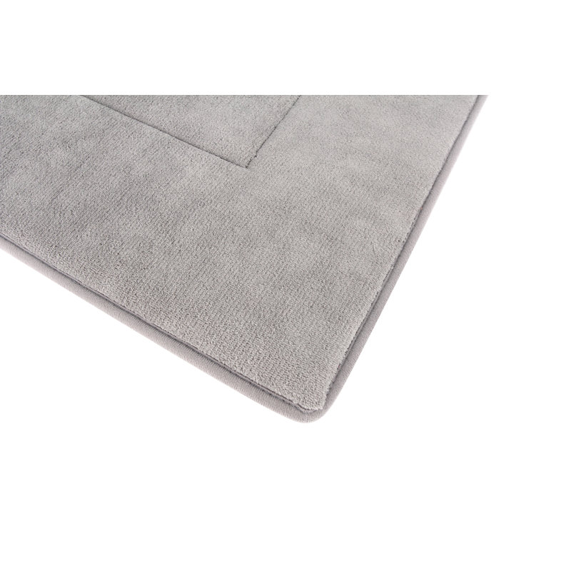 Gray Ultra-Soft Memory Foam Bath Rug 21" x 34"