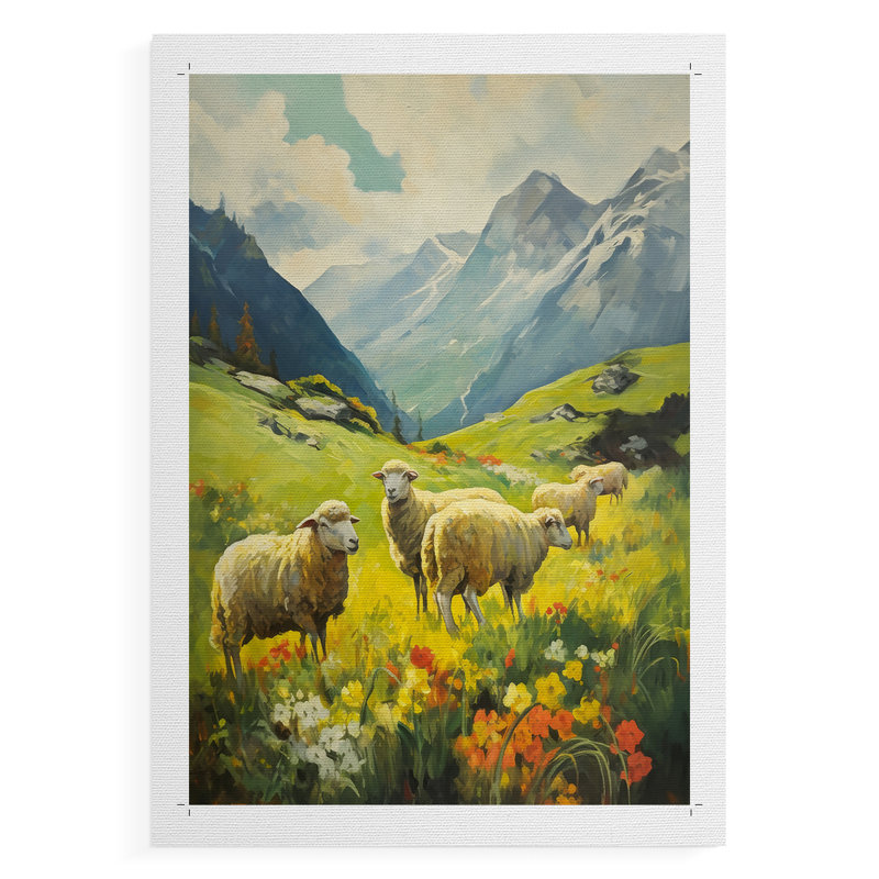 Paysages série CCXLV - Impression sur toile seulement - NON-CADRE, H 18 po x l 12 po
