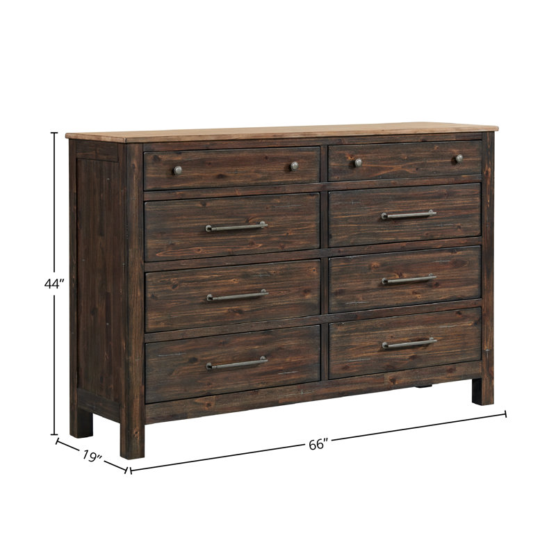 Commode double 8 tiroirs Raashid Bassie