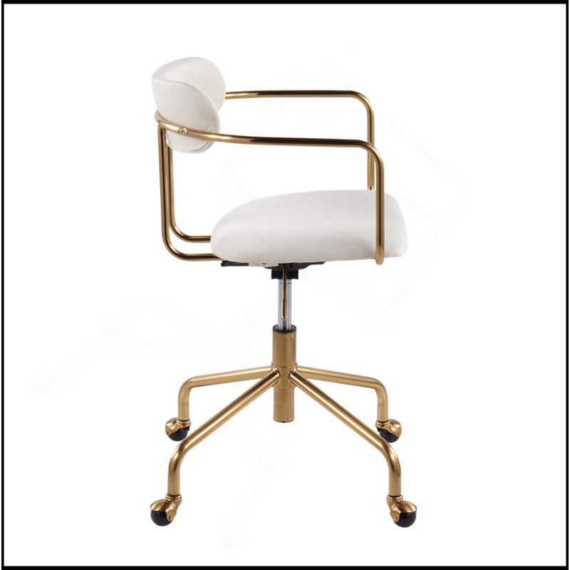 Chaise de bureau moderne et ergonomique avec des matériaux de qualité et un look élégant