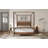 Solid Wood Canopy Bed Frame with Four Posters, No Box Spring Needed-1204903750