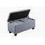 Banc de rangement rembourré Bryne