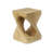 Twist Shape Side Table, Wood-like texture-1539128870