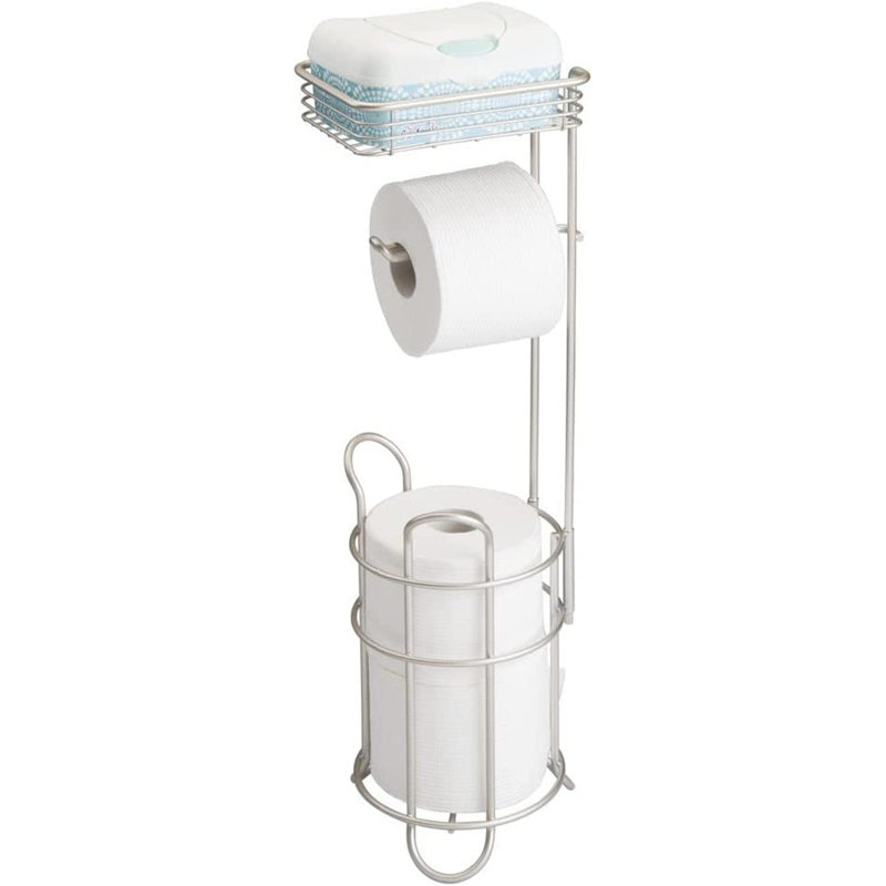 Porte-papier hygiénique sur pied, Satin