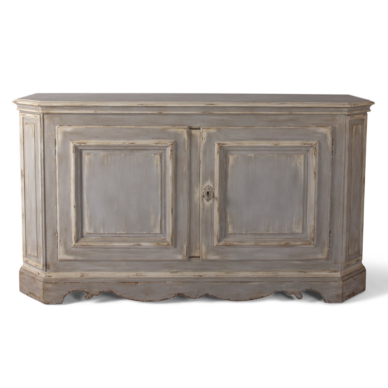Swedish 63.25'' W Solid Wood Sideboard