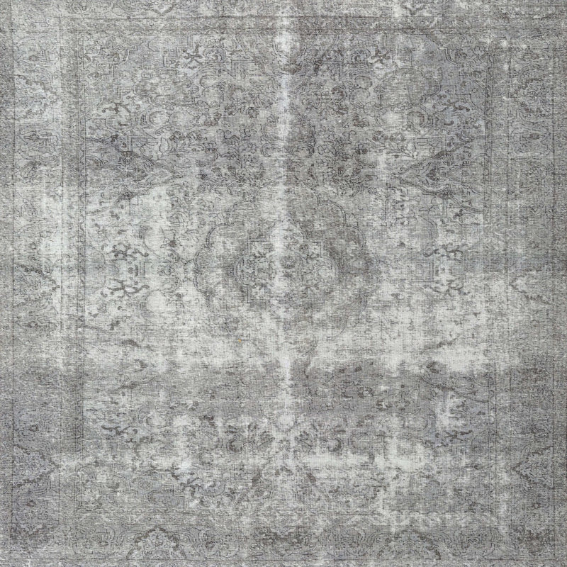 Tapis 100% traditionnel lavable à la machine 3817, Carré 4 pi