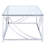 Adabella Glass Top Single Coffee Table