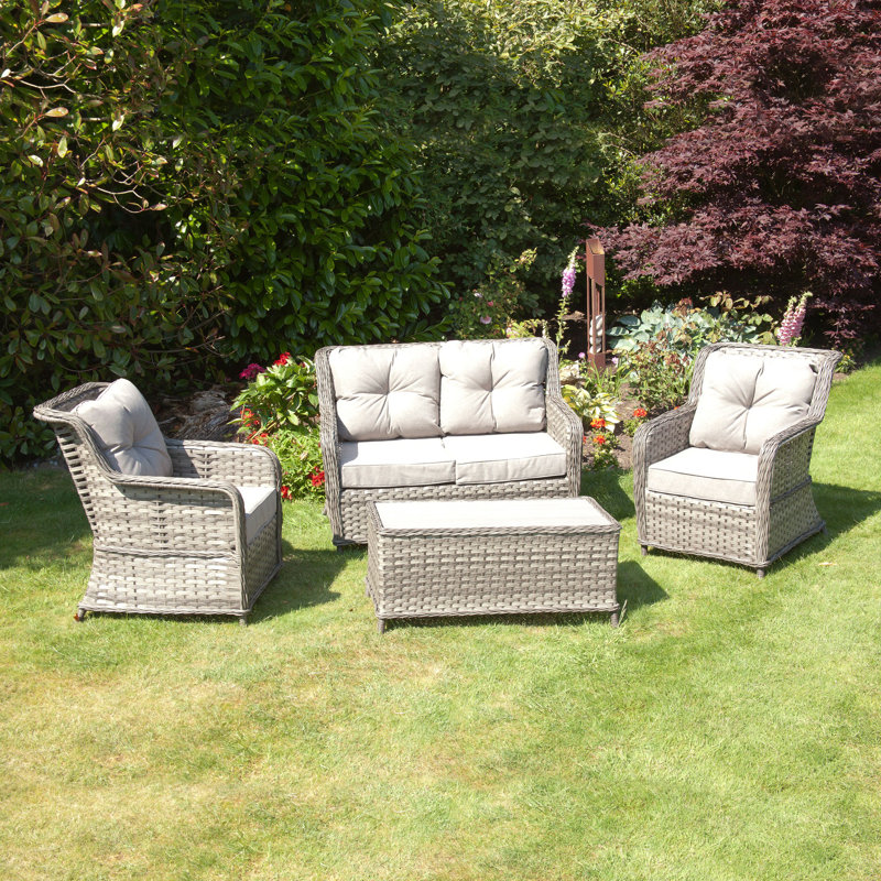 Ayre 4 - Person Seating Group with Cushions