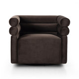 Evie Swivel Chair-Hampton Cream