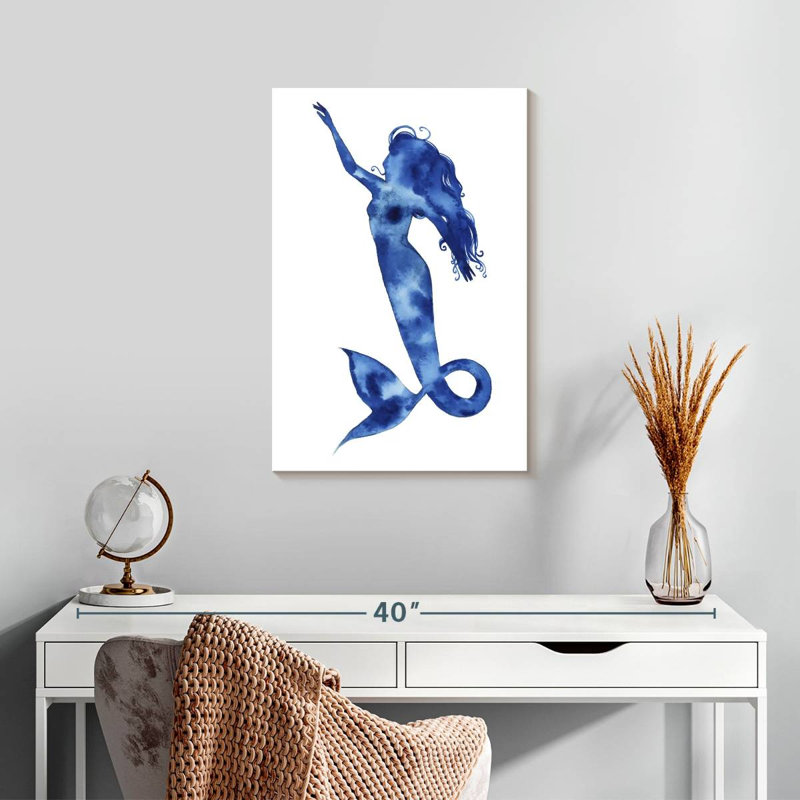 Bleu Ashelle Sirena I, H 24 po x l 16 po