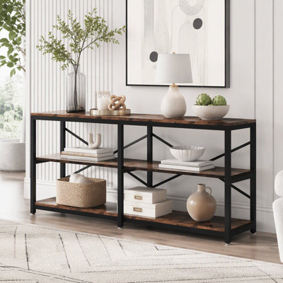 Sofa Table,3-Tier Hall Table,Console Table
