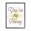 Impression d'art "I'm Your Honey Bee" encadrée sur bois par Lil 'Rue-1792253997-1792253996