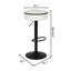 Ensemble de 2 tabourets ronds avec rangement-943317594