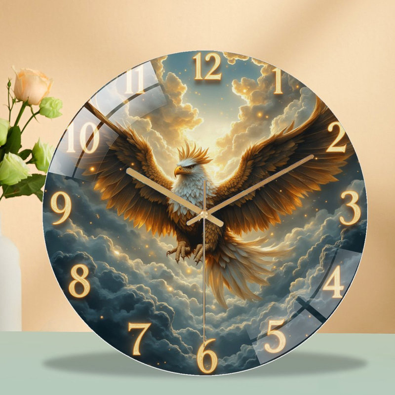 Horloge murale aigle