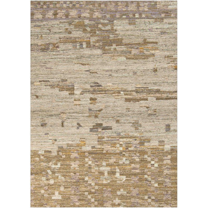 Viscose Abstract Indoor Rug, Rectangle 8' x 11'
