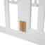 Structure de lit en bois avec clôture et porte, (ANCIEN SKU: WF289663AAE)-655895550-655895551