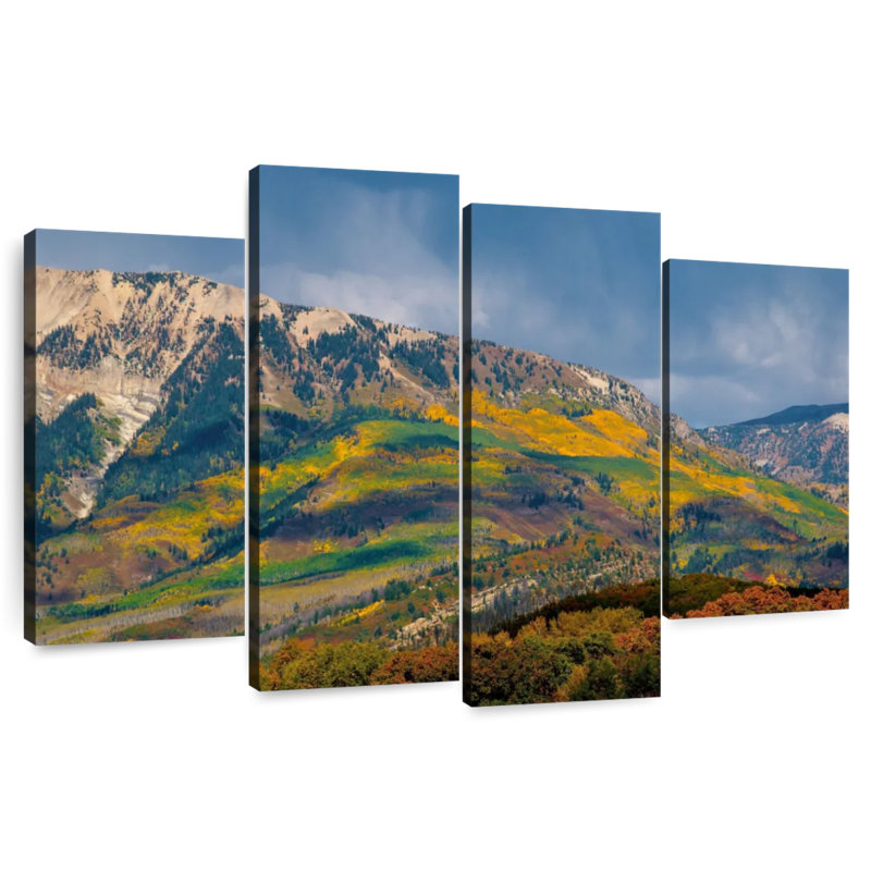 Alvord Mountain And Trees, 48" H x 75" W