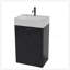 Meuble-lavabo autoportant de 20 po avec lavabo en céramique-578050604