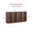 Storage Dining Room Cabinet, Buffet Sideboard With Solid Wood Doors
